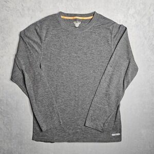 Omniwool Shirt Mens XXL Gray Baselayer Long Sleeve Crew Neck Outdoor Hiking